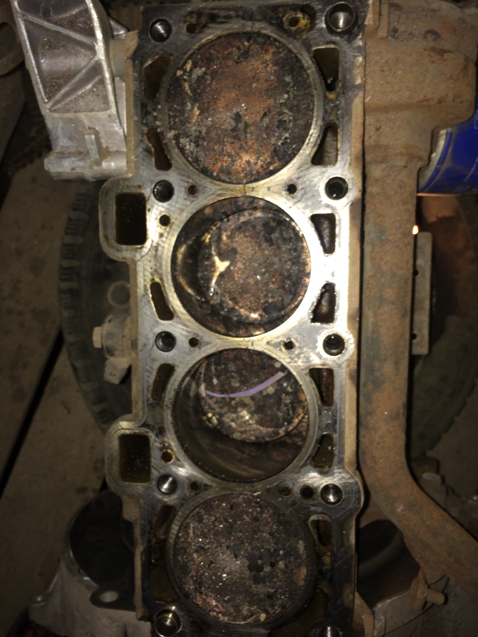 Двигатель ч2 низ мотора — ЗАЗ 1102, 1,6 л, 1993 года | своими руками ...