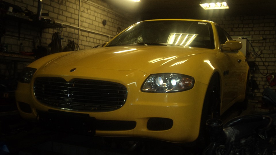 Наши работы. МАЗЕРАТИ. банан . ремонт . — DRIVE2