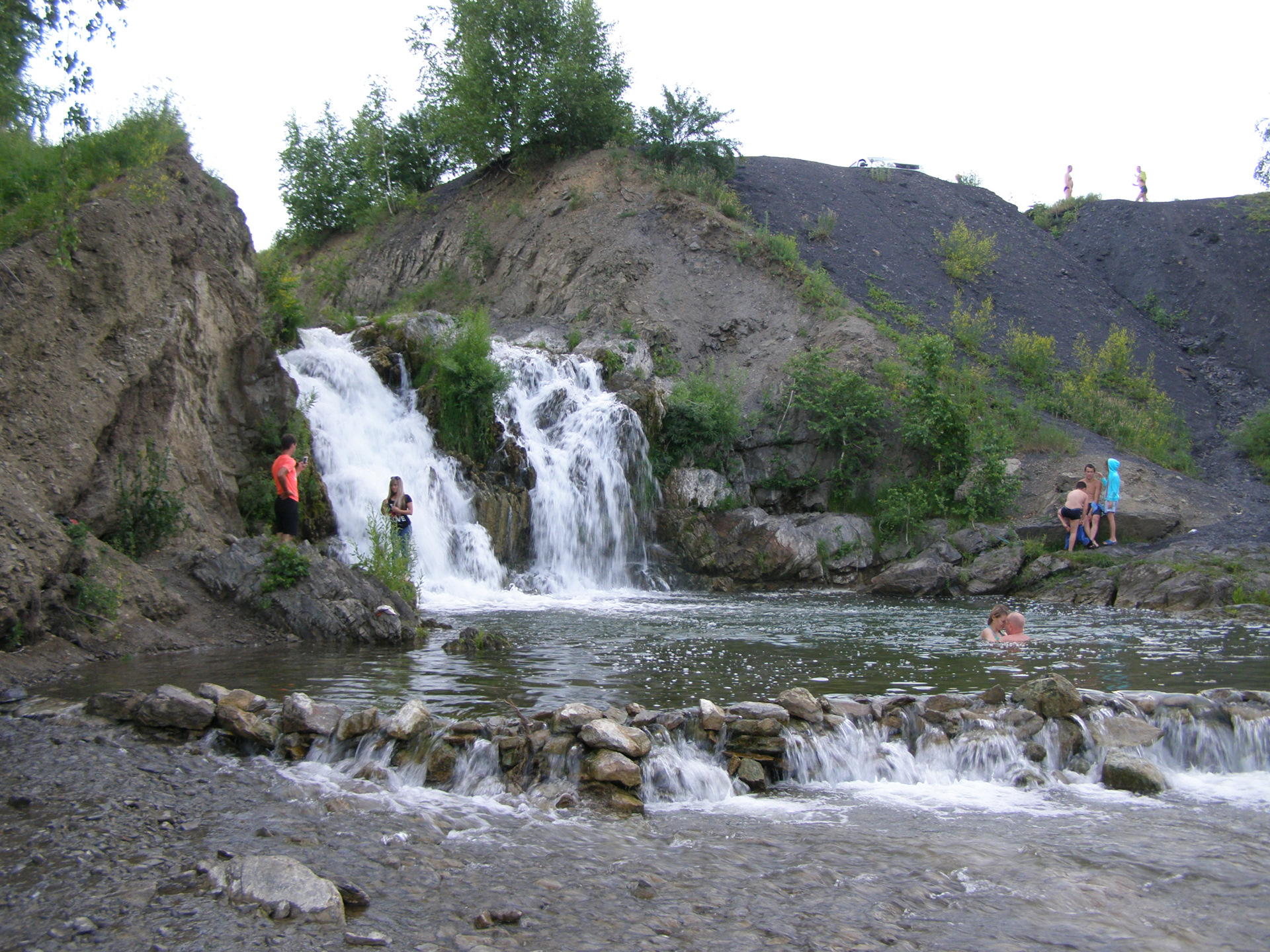 Бурановский водопад Новосибирская