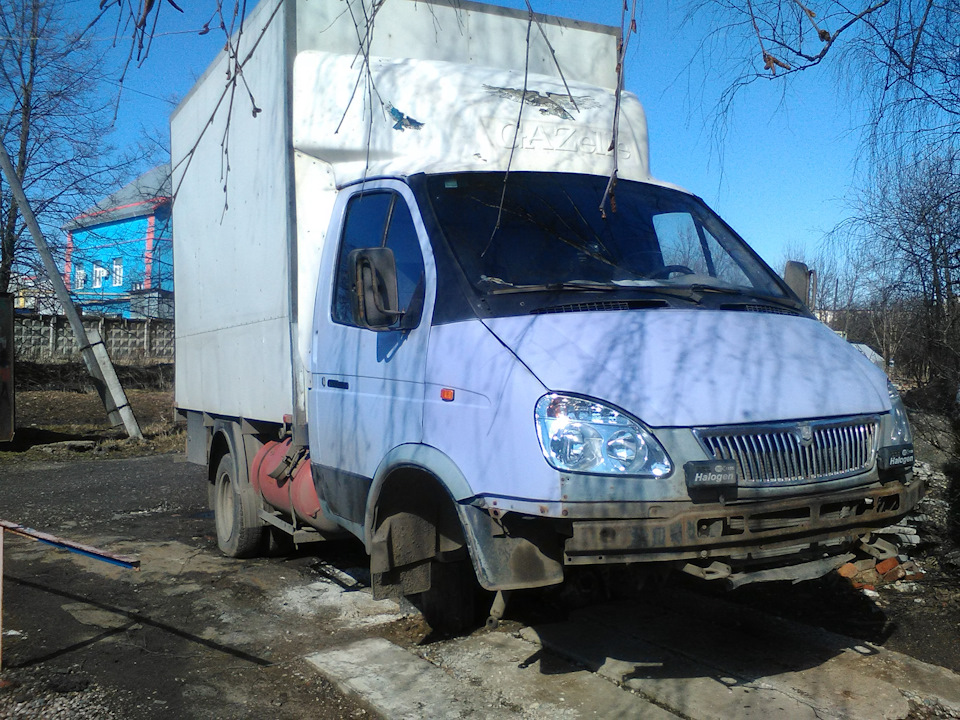 Замена шкворней, наконечников, сайлентблоков. — ГАЗ Газель, 2,3 л, 2003 ...