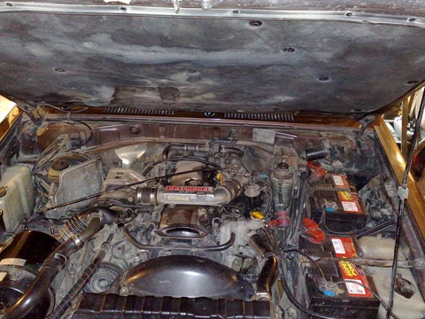 Timing belt replacement - Toyota Land Cruiser Prado 25 L 1991