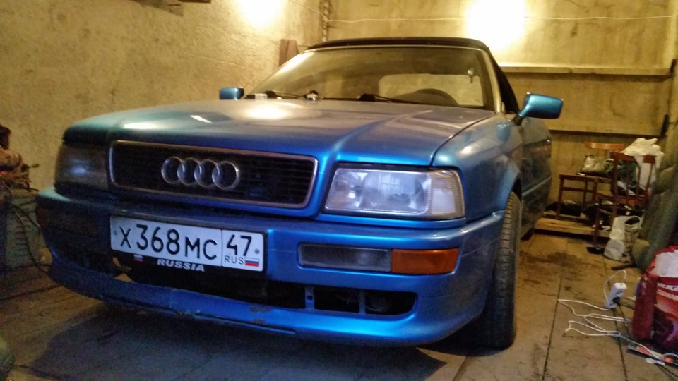 Машина в гараже! — Audi Cabriolet (B4)