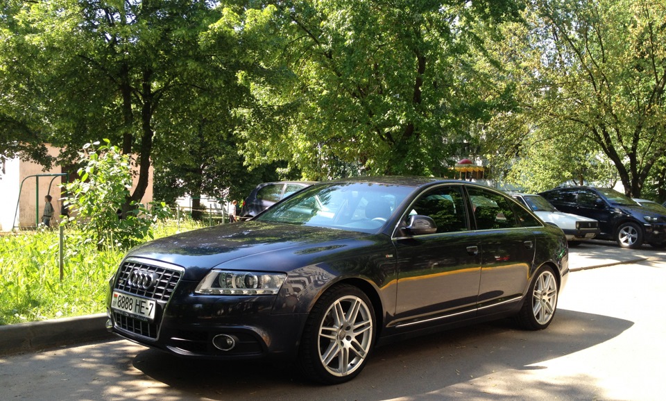 Занижение audi a6 c6