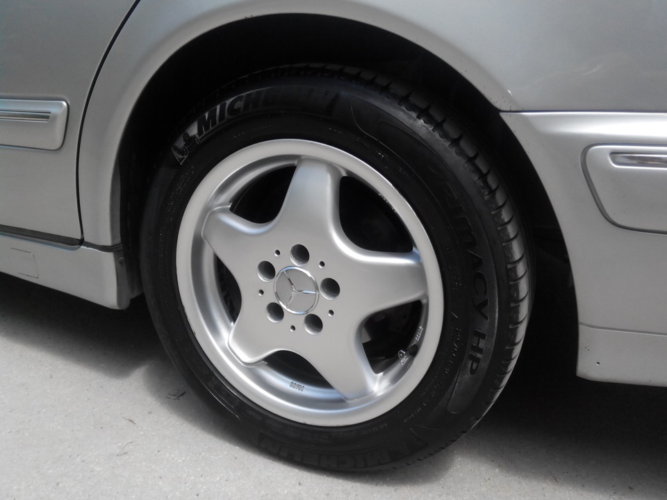 Новые диски с резиной Michelin Prymacy 3 б.у — Mercedes-Benz E-Class ...