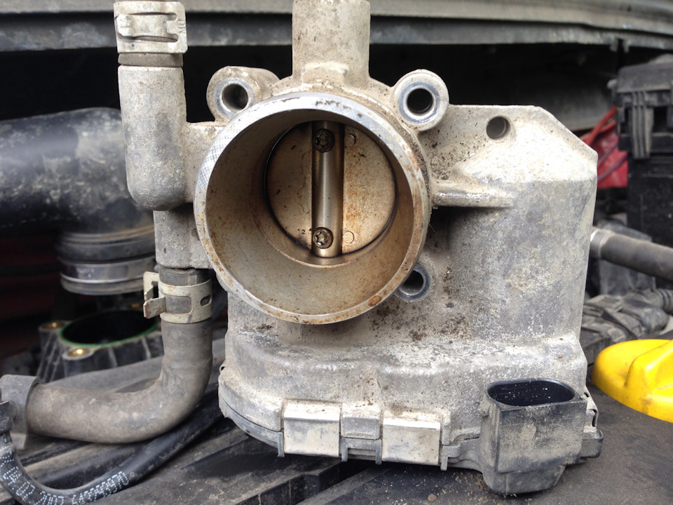 Почистил все-таки дроссельную заслонку + тонировка — Opel Corsa D, 1,2 ...