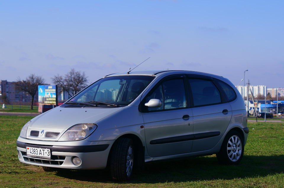 Рено сценик 1.6 бензин фото Пара весенних фоток. - Renault Scenic I, 1,9 л, 2000 года фотография DRIVE2