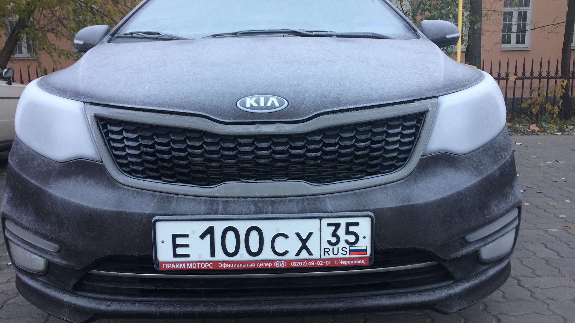 KIA Rio (3G) 1.6 бензиновый 2016 | 35 регион на DRIVE2