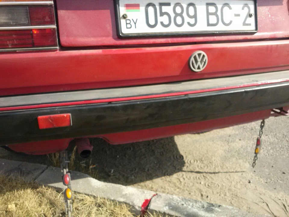 Красные Полоски — Volkswagen Jetta II, 1,6 л, 1989 года | другое | DRIVE2