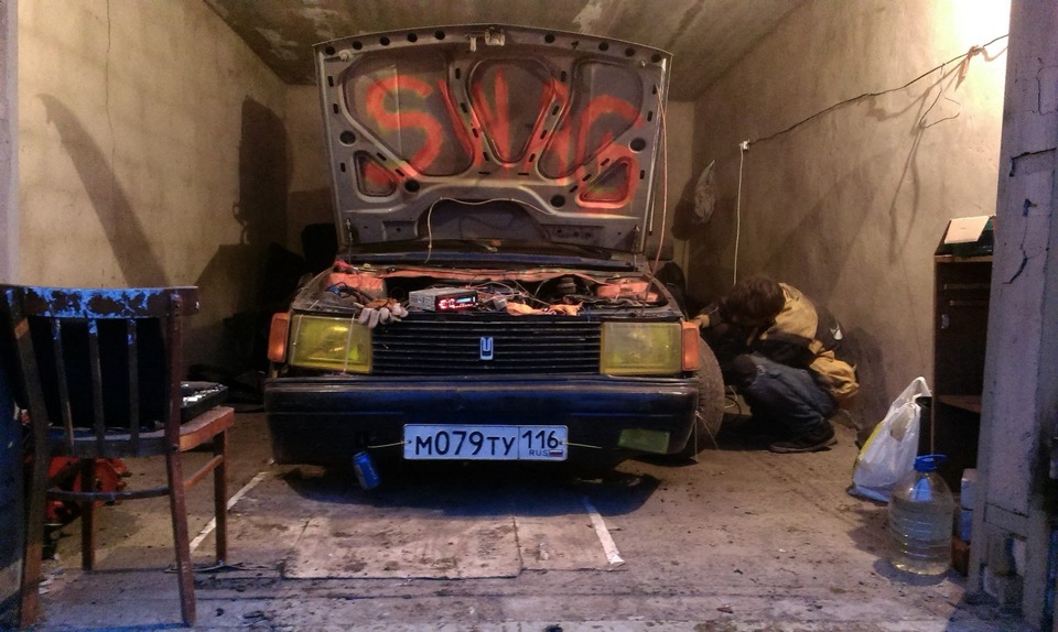 День 2-3 До разбирал салон + крылья, снятие ржавчины которая была ...