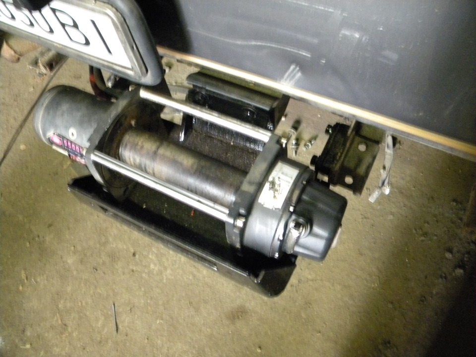 Установка задней лебеды на Дайхатсу Рокки… — Daihatsu Rocky (2G), 2,5 л ...