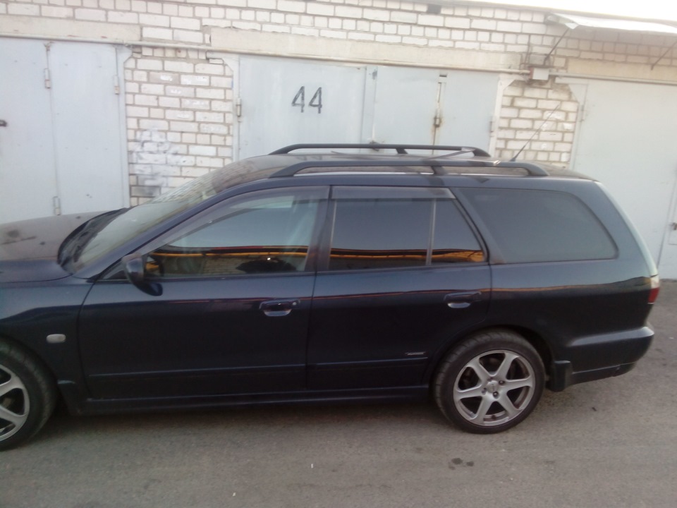 Ветровики с леги — Mitsubishi Galant (8G), 2,5 л, 2002 года ...