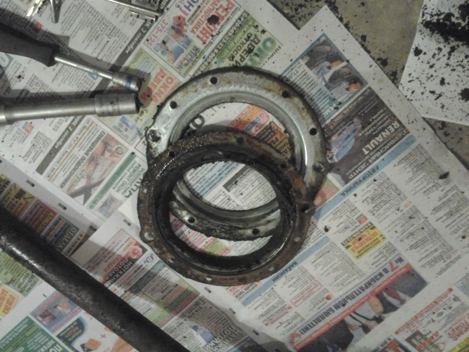 Переборка поворотных кулаков. — УАЗ 2206, 2,4 л, 1993 года | своими ...