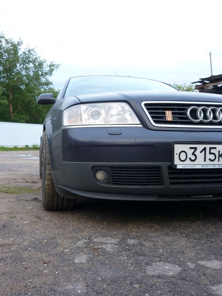 колесные проставки — Audi A6 (C5), 2,4 л, 2001 года | колёсные диски ...
