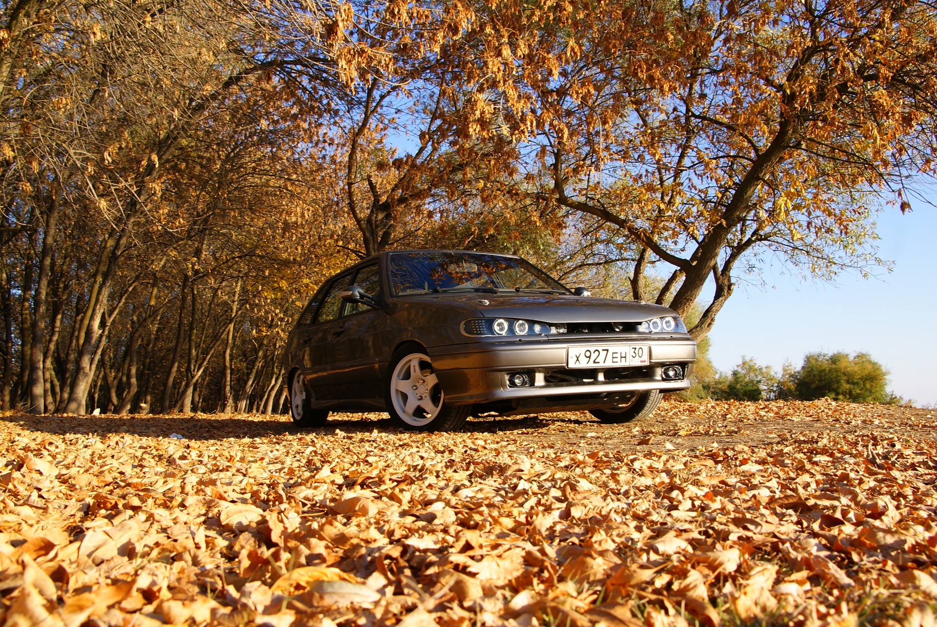 осень. слики. фотки — Lada 2114, 1,7 л, 2008 года | фотография | DRIVE2