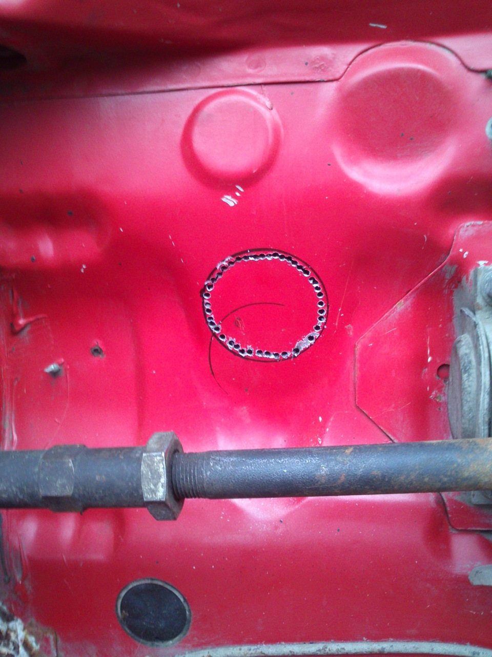 Внутрянка подкапотки — Lada 2108, 1,5 л, 1992 года | стайлинг | DRIVE2