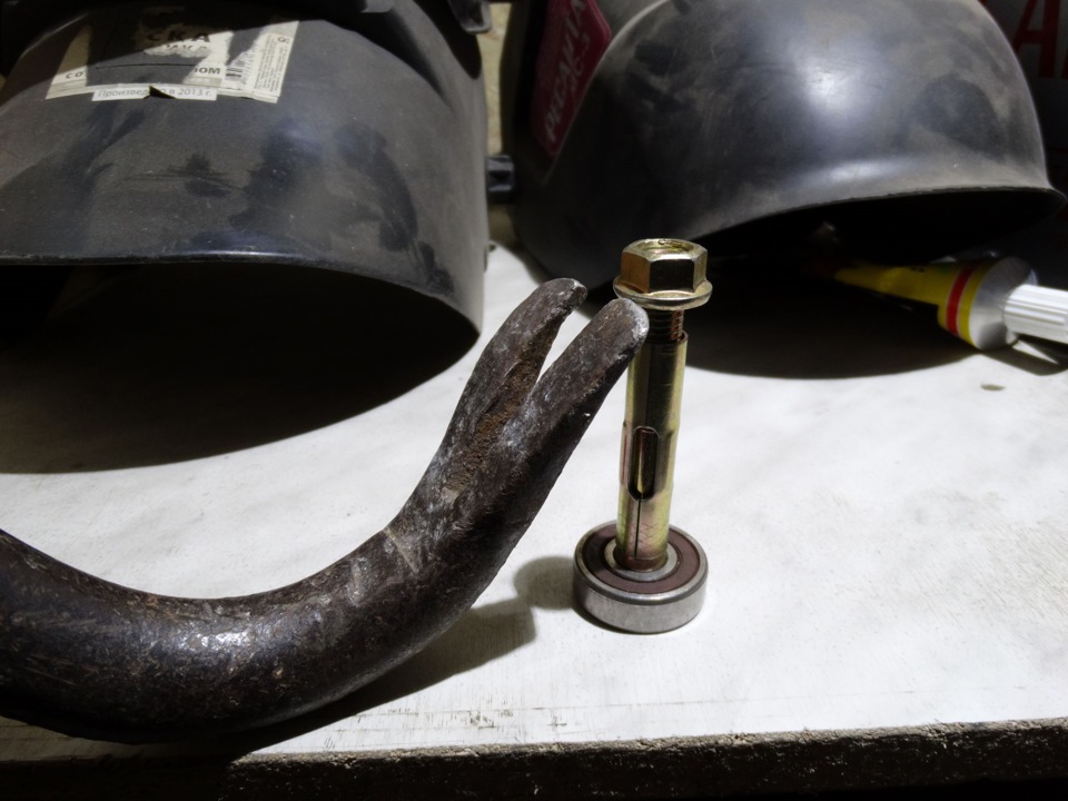 Как выпрессовать подшипник. — Toyota Chaser (90), 2,5 л, 1993 года ...