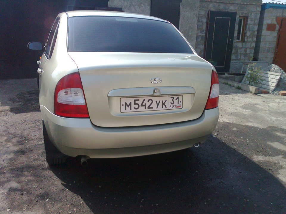 Задний фонарь. — LADA Калина седан, 1,6 л., 2007 года | поломка | DRIVE2