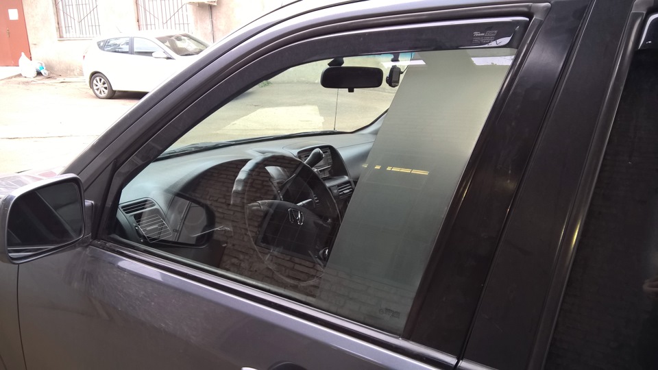 Матовая тонировка — Honda CR-V (RD4/RD5/RD6/RD7), 2,4 л, 2004 года ...