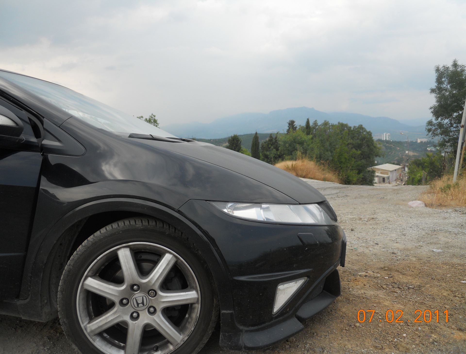 Крым, горы, море, машины — Honda Civic 5D (8G), 1,4 л, 2008 года |  путешествие | DRIVE2