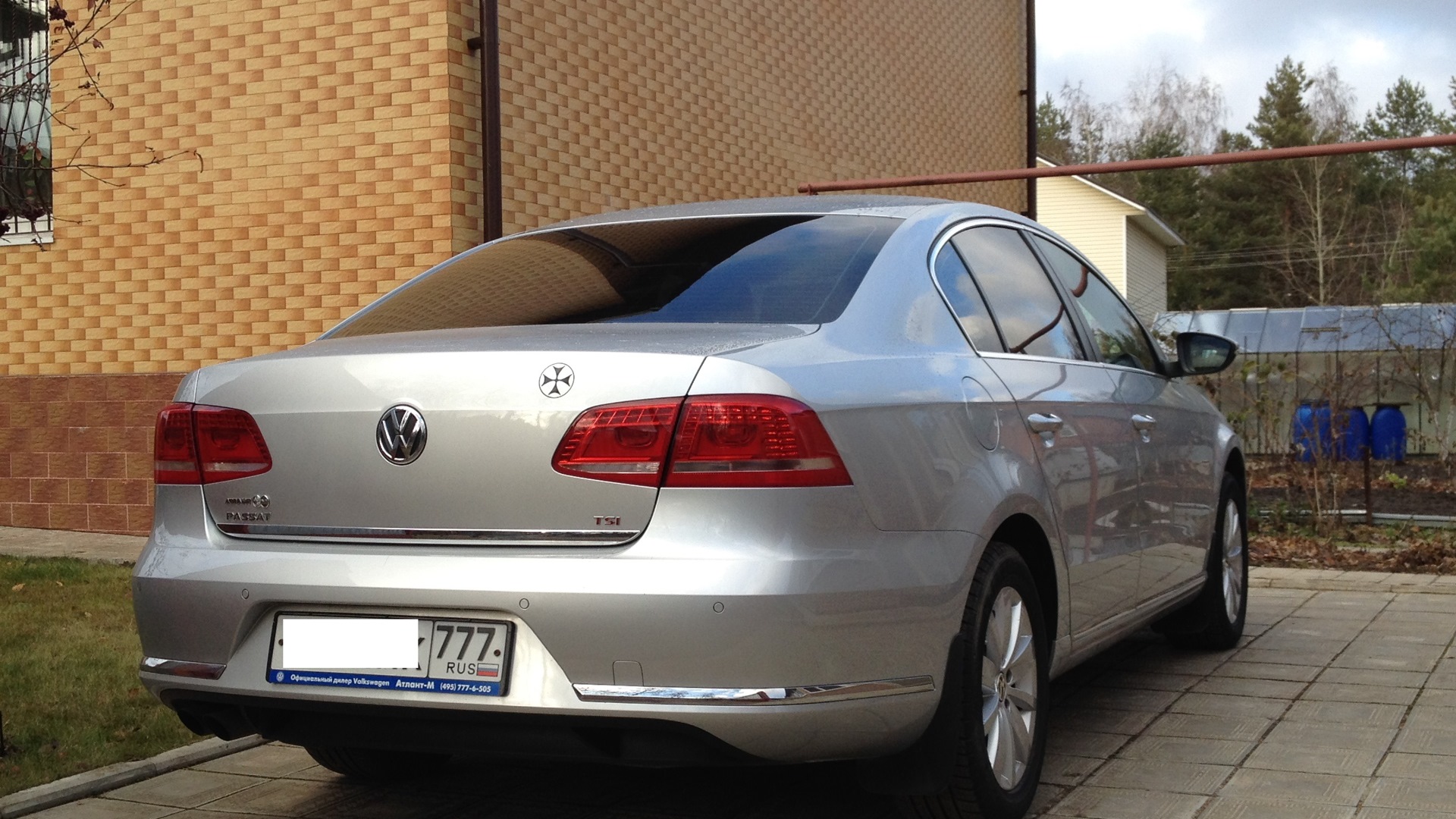 Volkswagen Passat B7 1.8 бензиновый 2013 | немецкий машин-) на DRIVE2