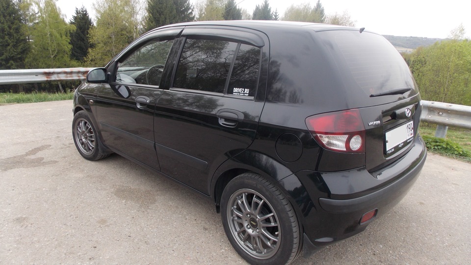 Hyundai Getz 1.3 бензиновый 2005 | (((Black Lightning))) на DRIVE2
