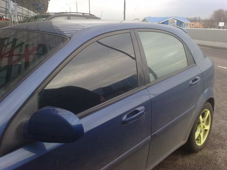 Съемная силиконовая тонировка и пох… на все ))) — Chevrolet Lacetti 5D ...