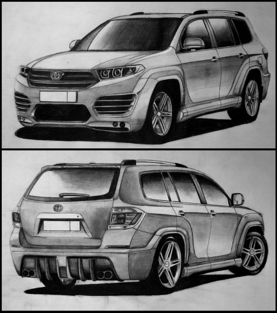 Рисунок Toyota Highlander — DRIVE2