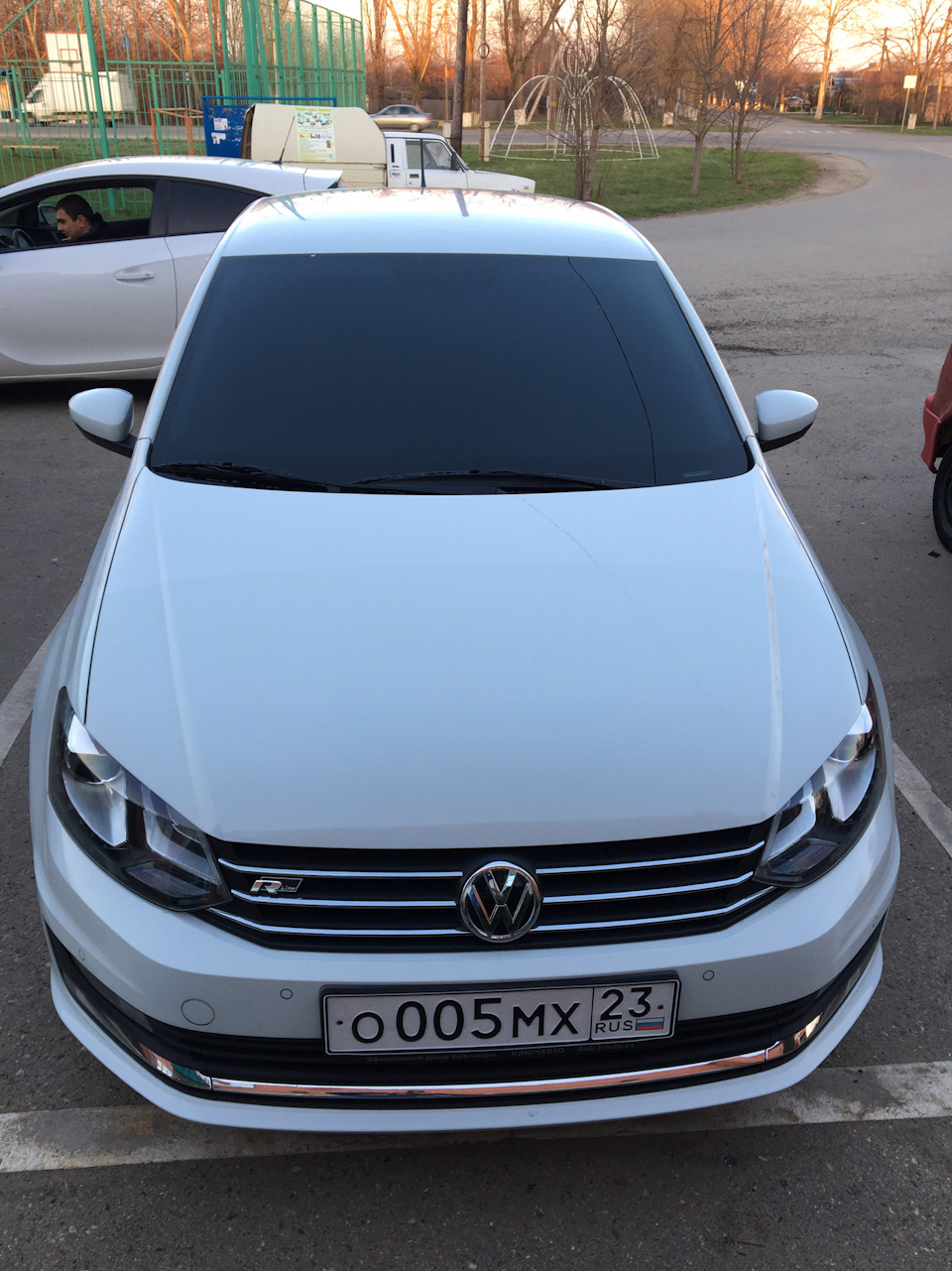 Помылись и ждём дождь(( — Volkswagen Polo Sedan, 1,6 л, 2016 года | мойка |  DRIVE2