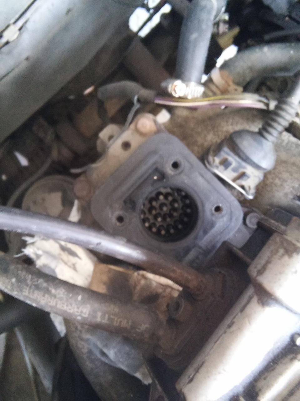 Прокладка под моновпрыск — Volkswagen Golf Mk3, 1,6 л, 1993 года ...