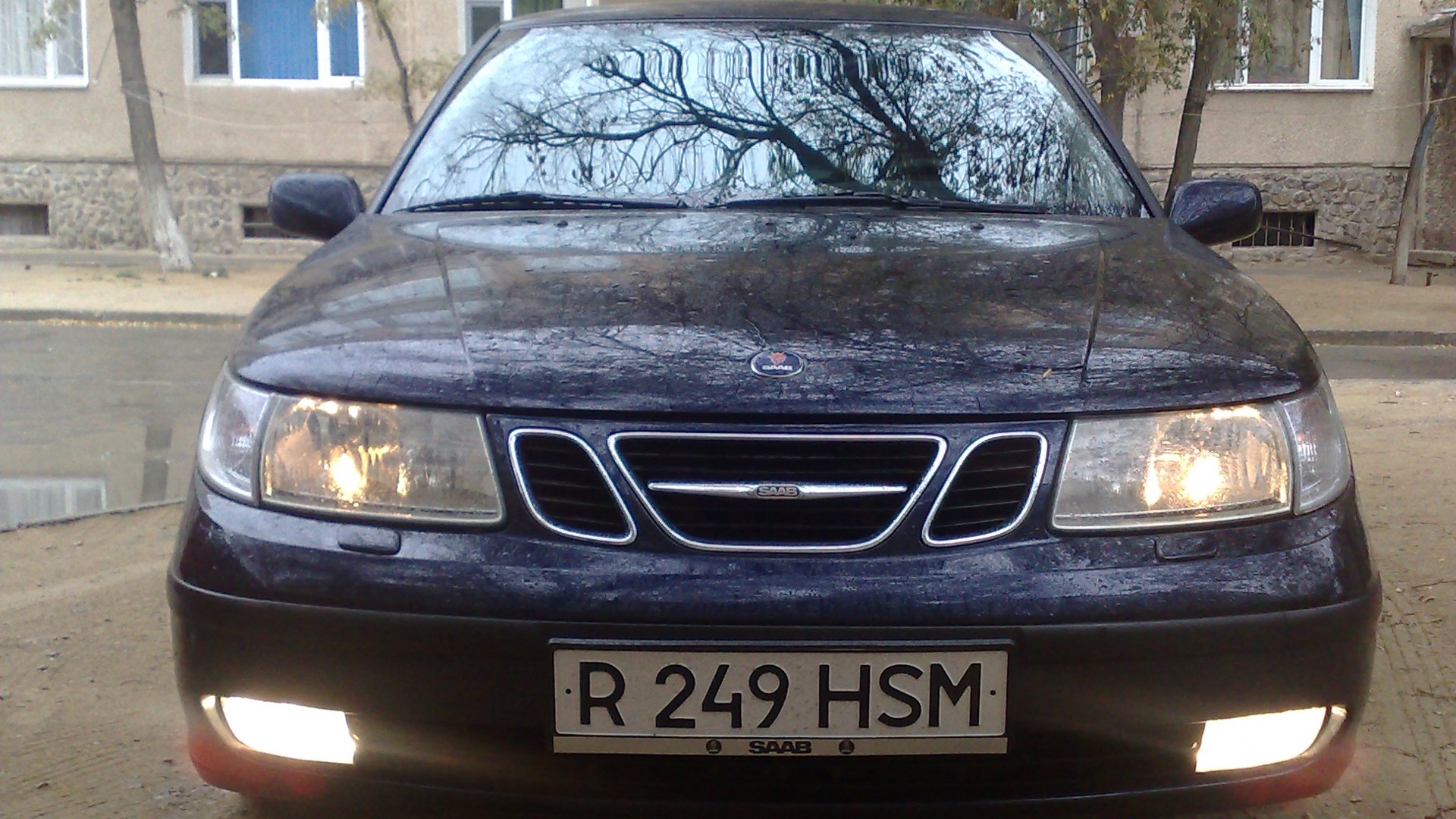 Saab 9-5 2.3 бензиновый 2002 | Dark-Blue Metallic на DRIVE2