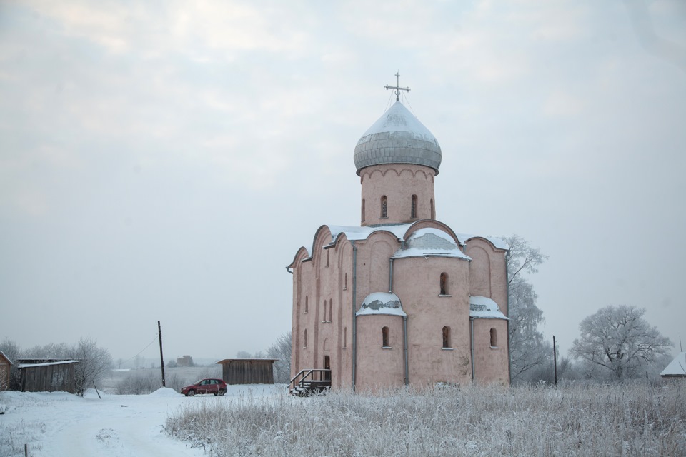 Новгородом 30. Церковь Спаса на Нередице. 1198 Г. Старая Ладога.. Малые храмы Новгорода 14-15 веков. Новгородская 30.