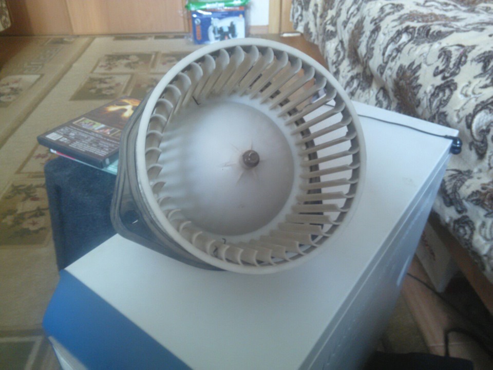 Разборка вентилятора печки — Chevrolet Lanos, 1,5 л, 2007 года | своими ...