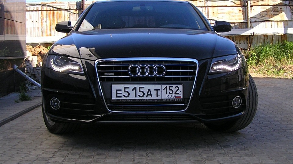 "Грыжа" на переднем колесе — Audi A4 (B8), 2 л., 2011 года | шины | DRIVE2