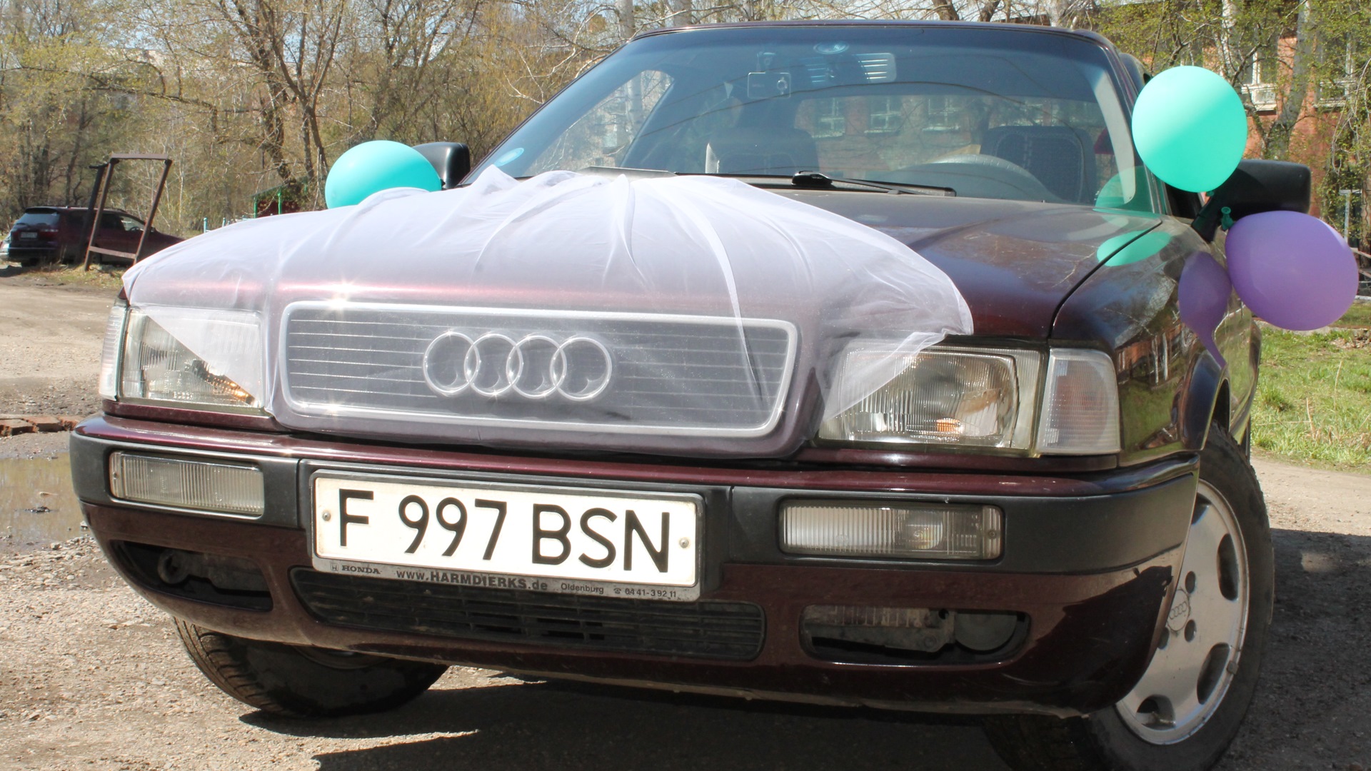 Audi 80 (B4) 2.0 бензиновый 1991 | Вишневая Королева на DRIVE2