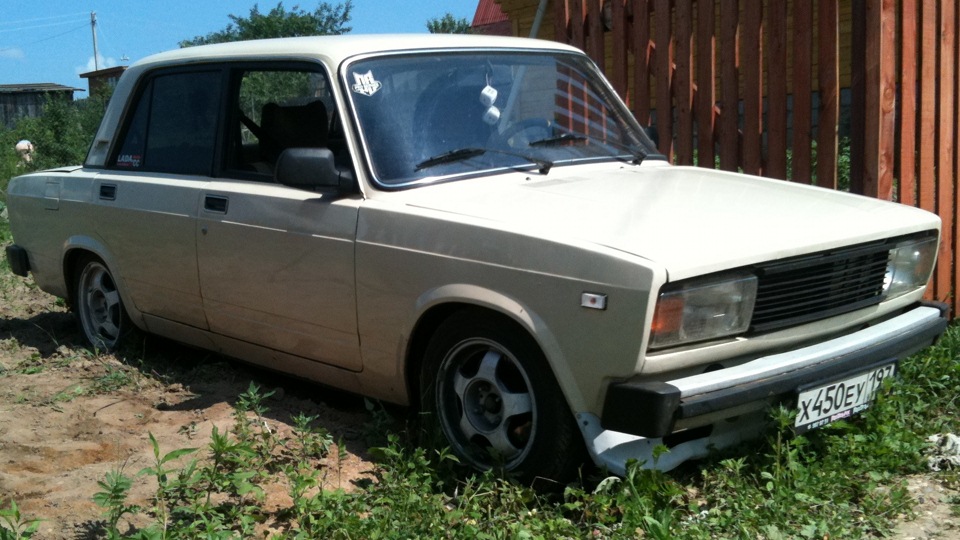 Lada 2105 1.4 бензиновый 1982 | Бежевый кирпич на DRIVE2