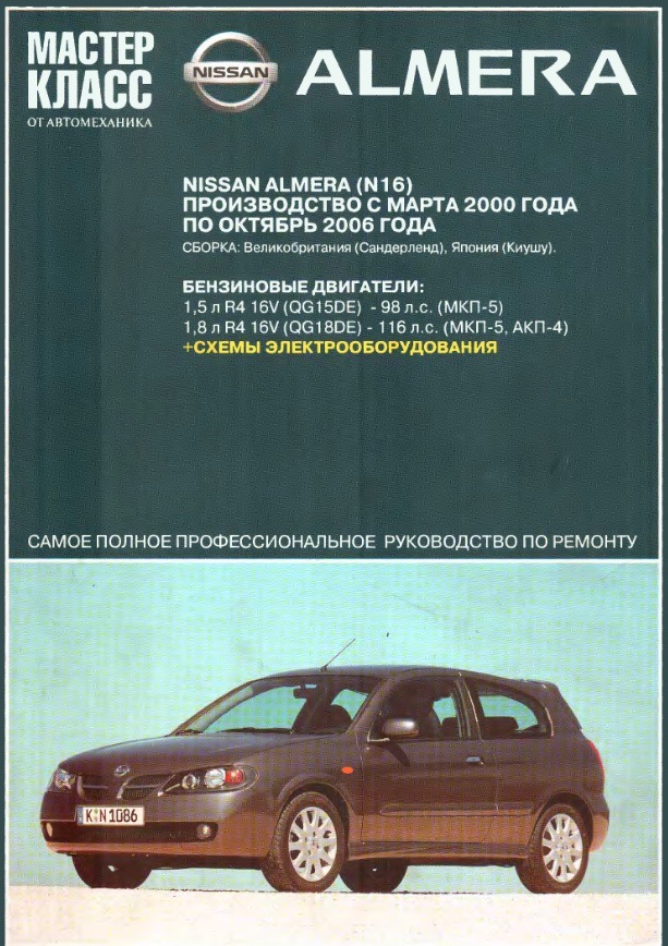 ниссан альмера n15 2005 г мануал ниссан альмера n15 2005 г мануал
