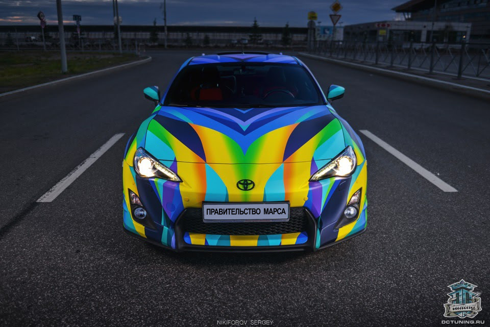 Toyota gt86 пленка