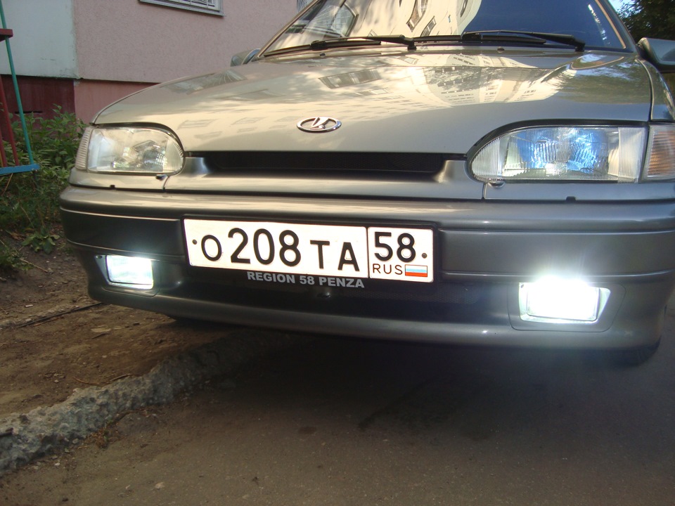 Ксенон в ПТФ… — Lada 2114, 2011 года | электроника | DRIVE2