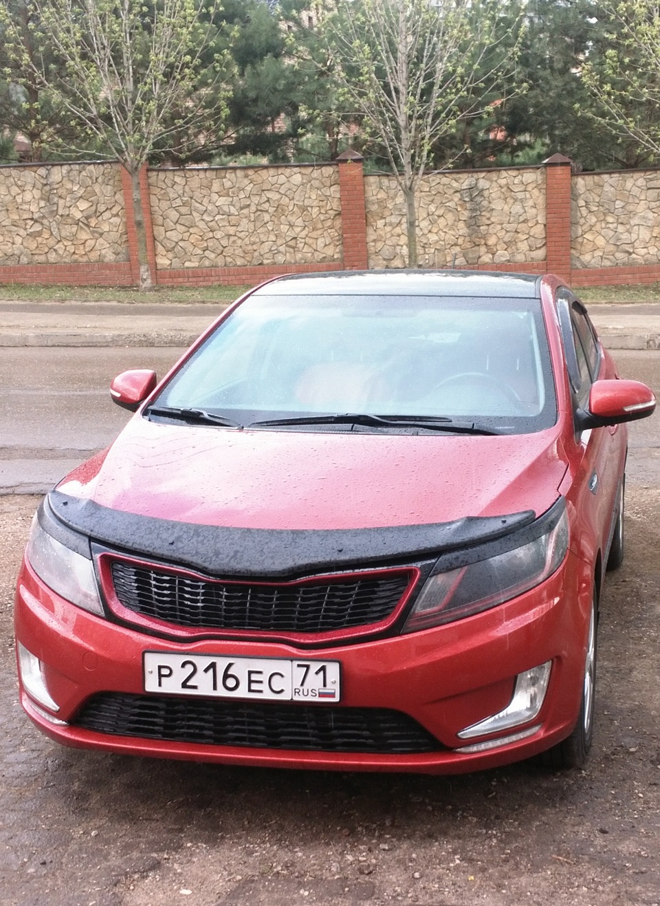 Экстерьер автомобиля, или понеслась… — KIA Rio (3G), 1,6 л, 2013 года |  стайлинг | DRIVE2