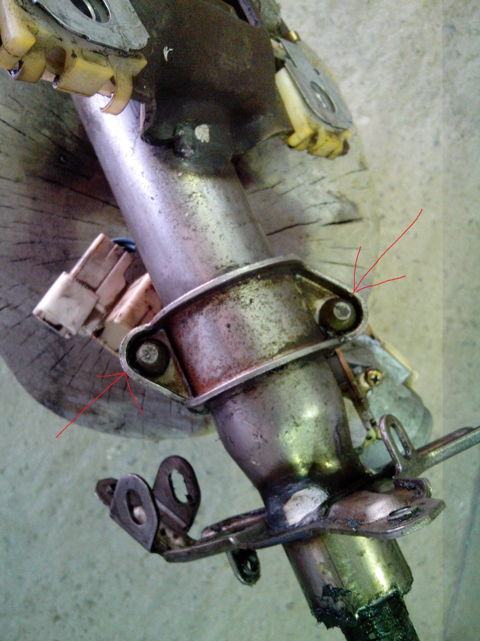 Замена вала рулевой колонки на вал с регулировками по высоте+бар с ...