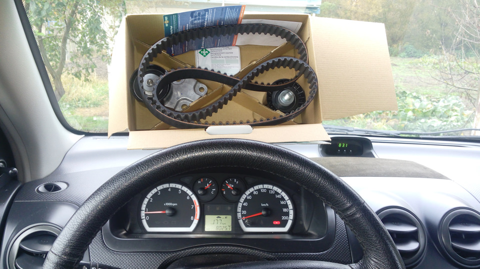Замена грм… — Chevrolet Aveo Sedan (1G), 1,4 л, 2007 года | плановое ТО ...