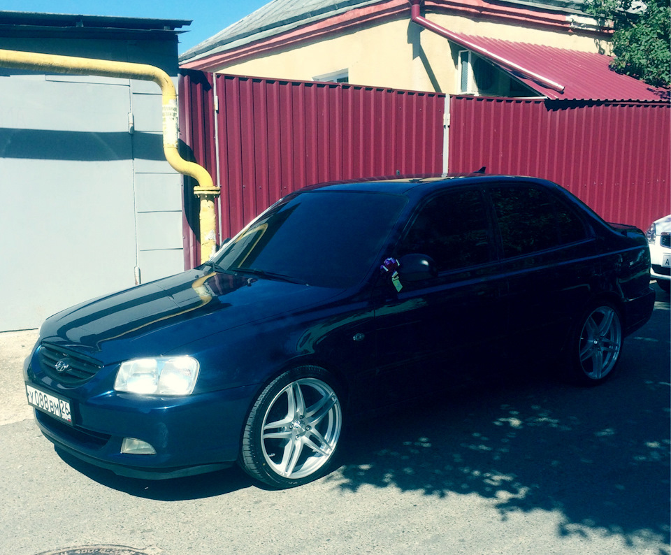 Фото в бортжурнале Hyundai Accent (2G)