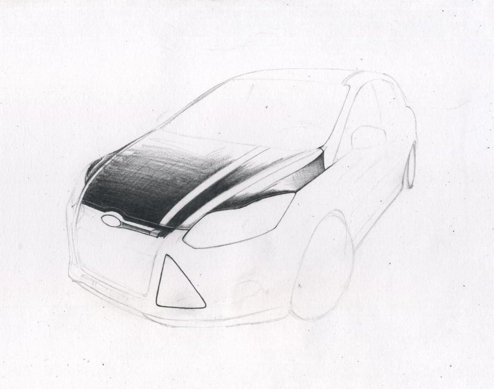 Фокус3 в карандаше=) — Сообщество «Ford Club» на DRIVE2
