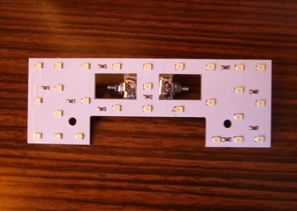 Замена подсветки салона на светодиоды и маленький ништячок — Lada ...