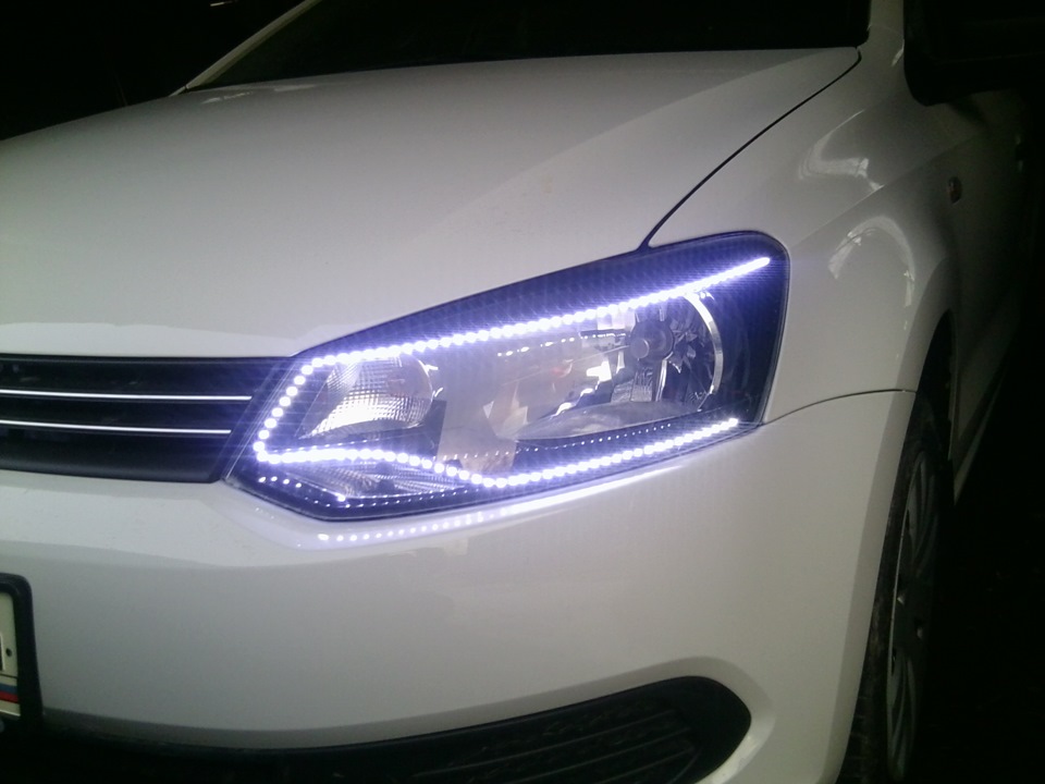 Volkswagen Polo 1 4 Turbo led оптика