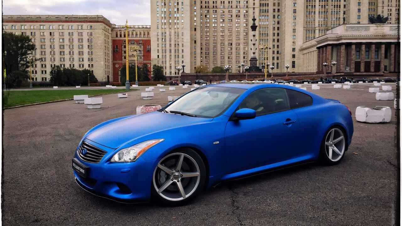 Infiniti G37 Coupe 3.7 бензиновый 2009 | Та самая синяя джи на DRIVE2