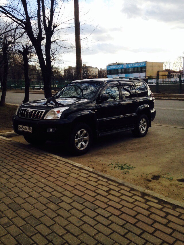 Посетили АТТ Балашиха — Toyota Land Cruiser Prado 120-series, 4 л, 2004 ...