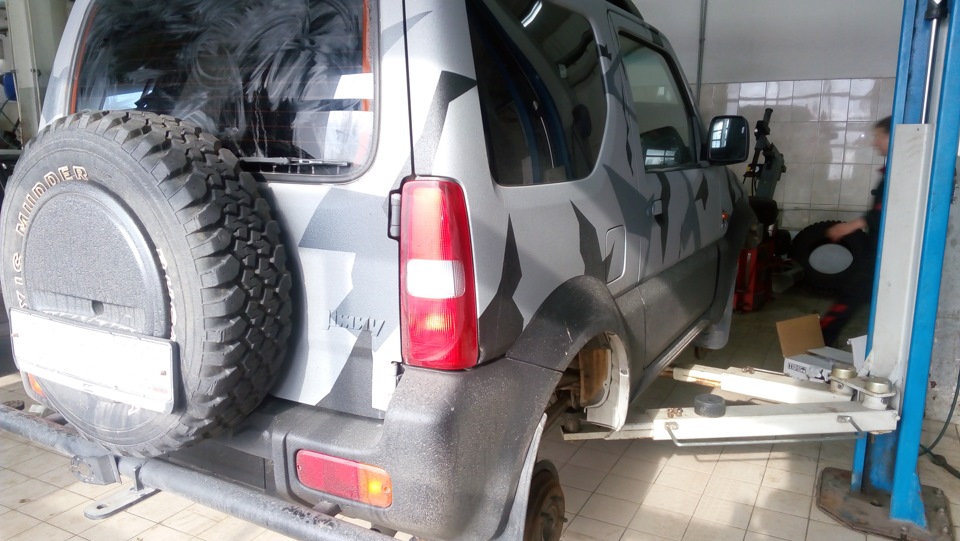 Фото в бортжурнале Suzuki Jimny (1G)