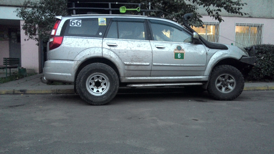 Диски и зимняя резина на Ховер Н3 — Great Wall Hover, 2 л, 2011 года ...