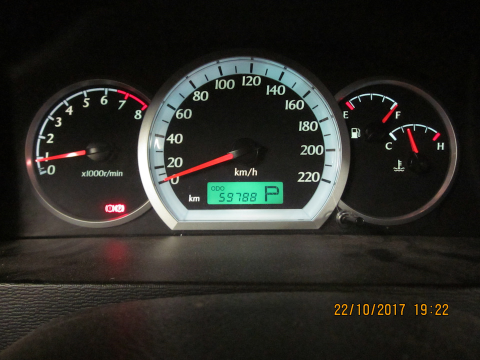 Пробег, при котором проводилось ТО-5. — Daewoo Gentra